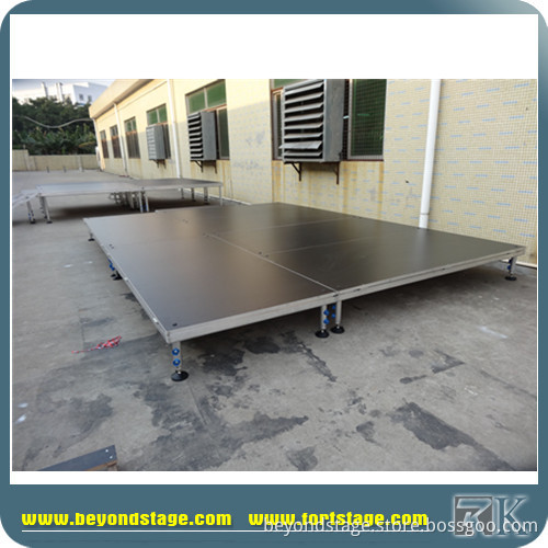 Portable stage for night bar